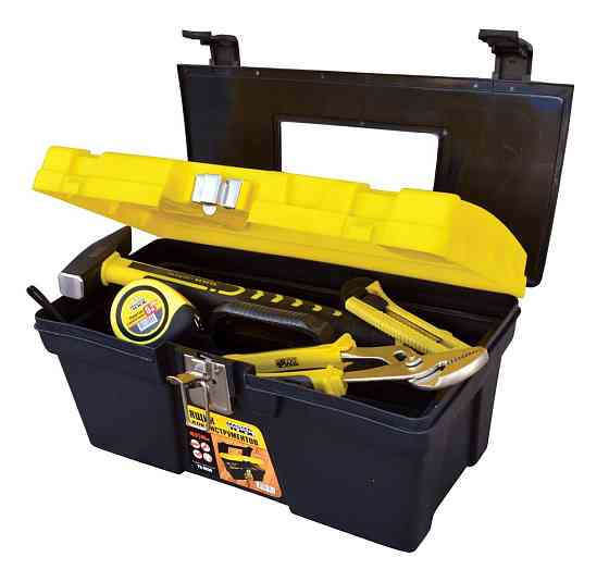 MASTERTOOL Скриня для інструментів MASTERTOOL з металевими замками органайзери 16" 405х225х205 Київ