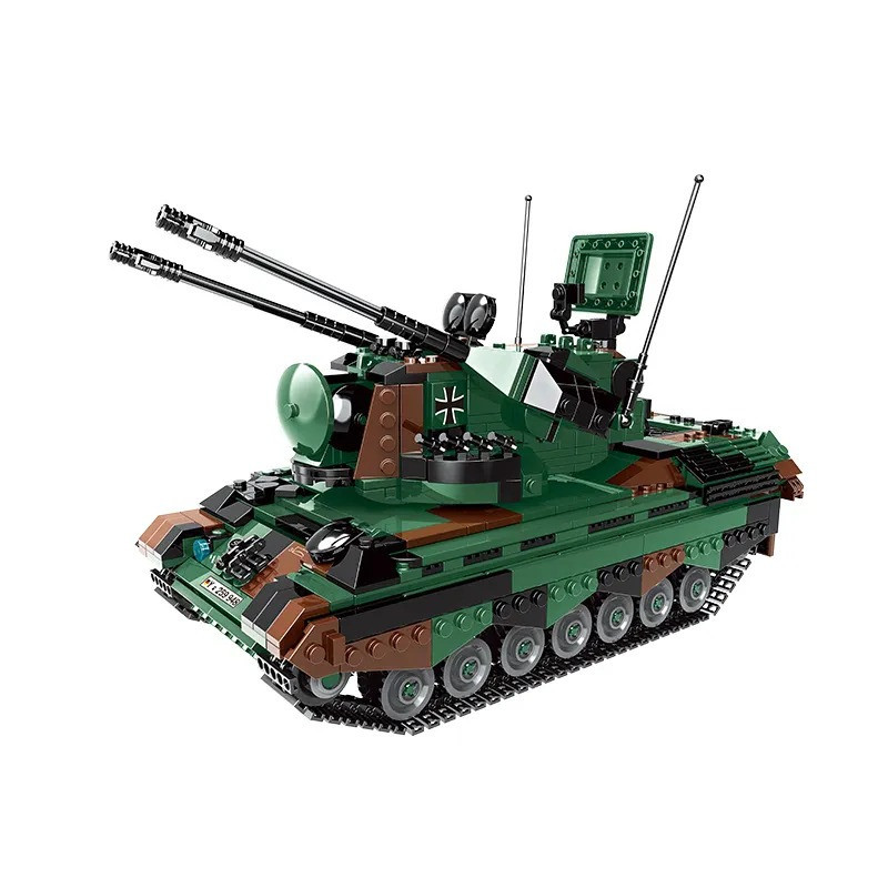 Конструктор детский танк Flakpz Gepard игровой.Военная зенитная установка на 1352 деталей Каменец-Подольский - изображение 2