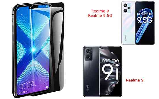 Защитное стекло NeoGlass для Realme 9, Realme 9i, Realme 9 5G – ультрапрозрачное и устойчивое Киев