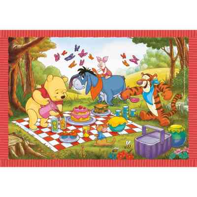 Пазл Clementoni 4 в 1 Winnie the Pooh, 12,16,20 та 24 елементи (21514) Вінниця
