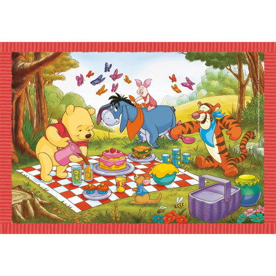 Пазл Clementoni 4 в 1 Winnie the Pooh, 12,16,20 и 24 элемента (21514) Винница - изображение 4