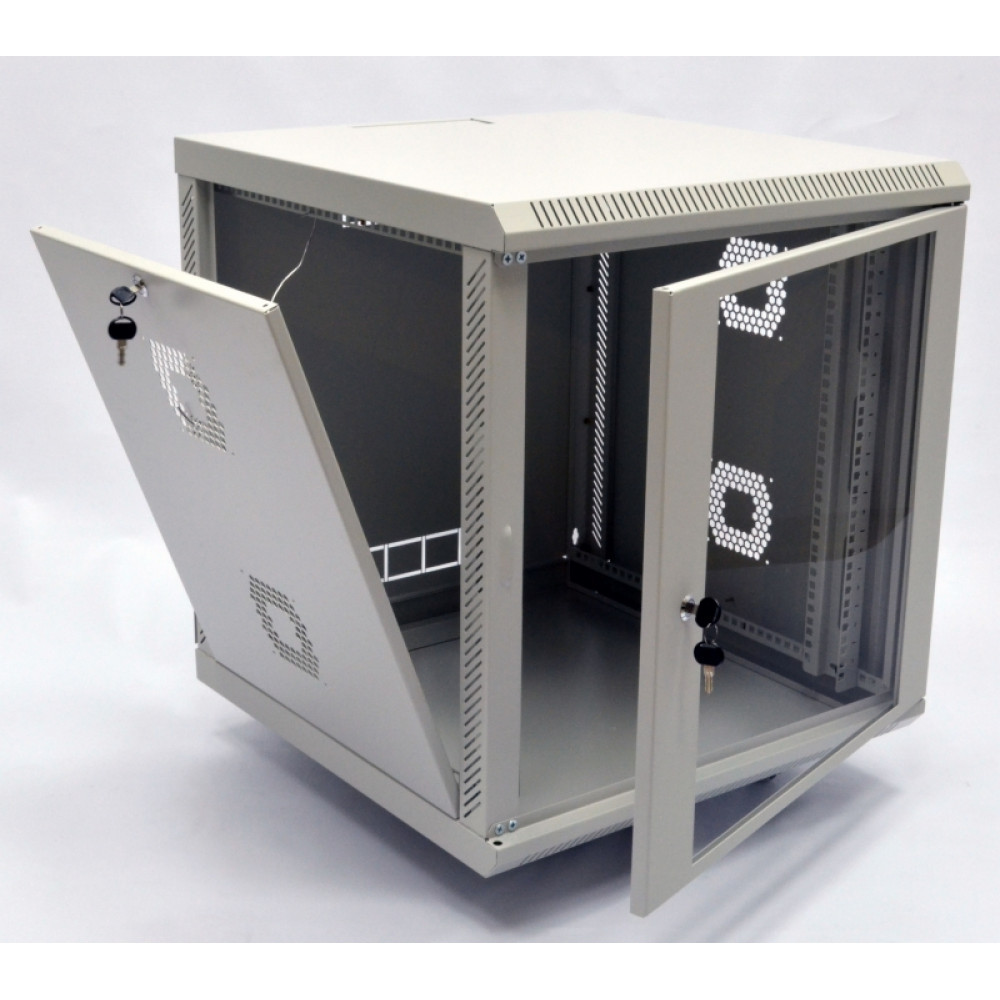 Шафа серверна CMS 15U 600 х 500 х 773 UA-MGSWA155G для мережевого обладнання Киев - изображение 2