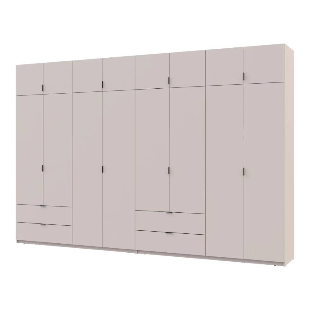 Шкаф для одежды Doros Лукас Кашемир 4+4 ДСП 360х50х240 DRS-011722 (42005144) Львов - изображение 1