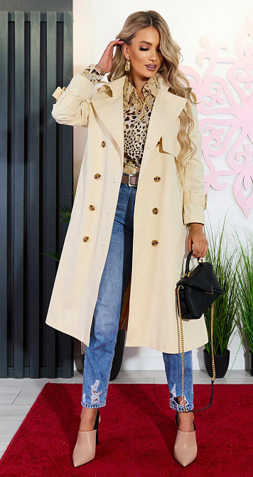 Коттоновий тренч (48) Київ - фото 4