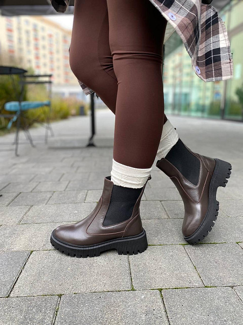 Garti Черевики жіночі GARTI 361 шоколадні (зима, шкіра натуральна) (6014) Коломыя - изображение 8