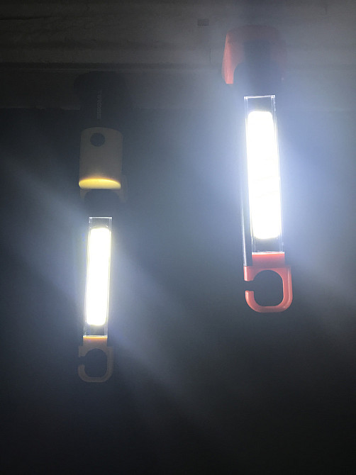 Фонарик кемпинговый на магните Tiross TS-1846 светодиодный мощный питание: 3хААА (3 батарейки) Каменское - изображение 7