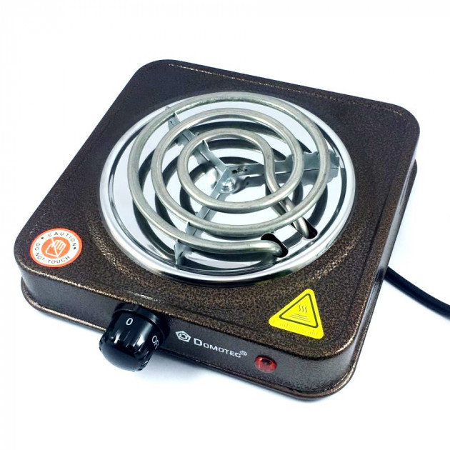 Настольная электроплита Domotec MS-5801 1000 Вт, Электроплита настольная бытовая, TQ-789 Электрические плиты Киев - изображение 10