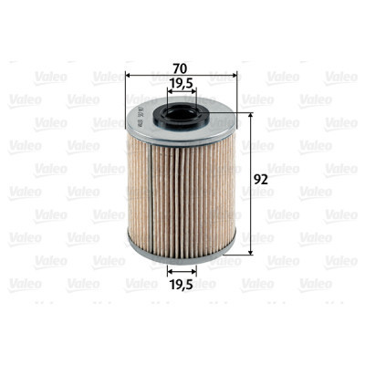 Фільтр паливний Valeo 587907 Вінниця - фото 1