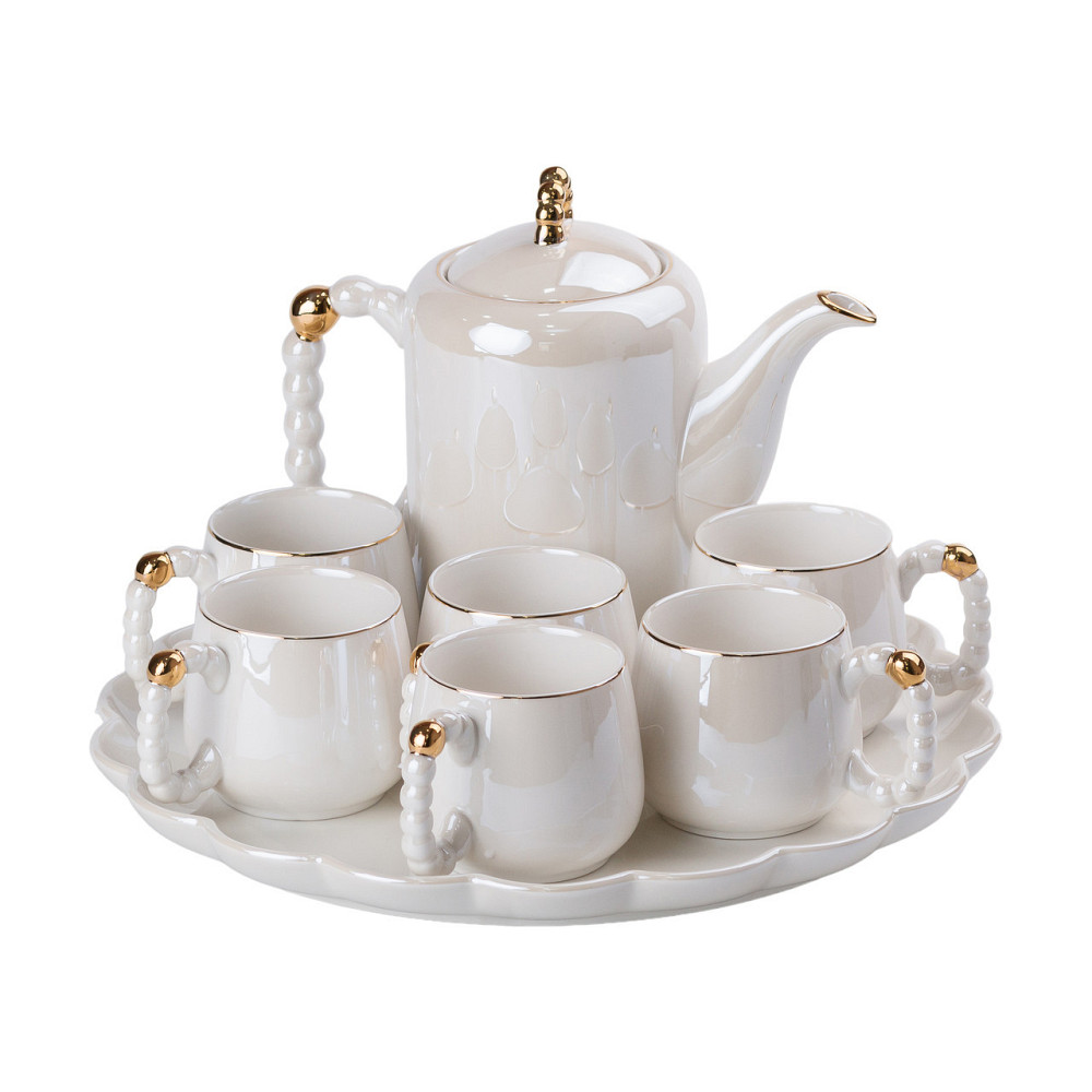 Чайний набір на 6 осіб з заварником і підставкою Київ - фото 5