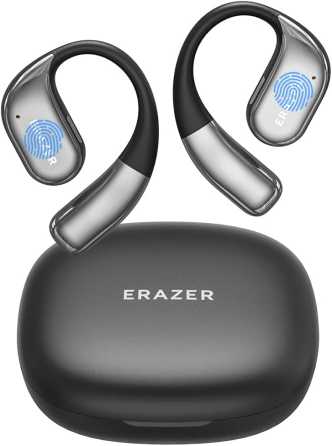 Наушники-переводчики ERAZER X11 Bluetooth 5.4 с AI, перевод в реальном времени на 135 языков, открытая конструкция, до 50 часов Киев
