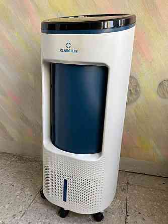 Б/в Охолоджувач повітря Klarstein IceWind Plus Smart 4-в-1, Wi-Fi, 7 л, іонізатор, вентилятор, зволожувач, очищувач Київ