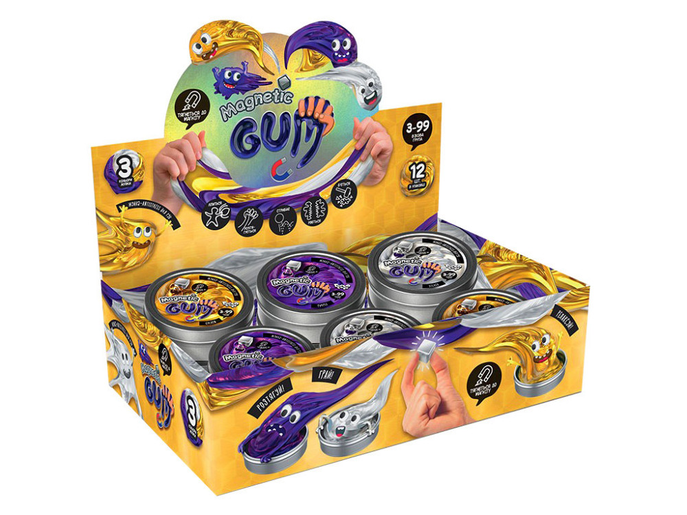 Жуйка для рук "Magnetic Gum" укр (12), шт Київ - фото 1