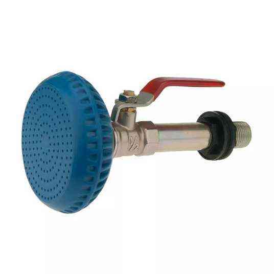 Комплект для летнего душа силумин+пластик 9см Харьков