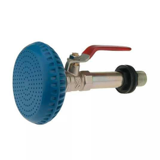 Комплект для летнего душа силумин+пластик 9см Харьков - изображение 1