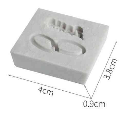 Молд маленький из силикона Обручальные кольца 38 на 40 мм серый Киев