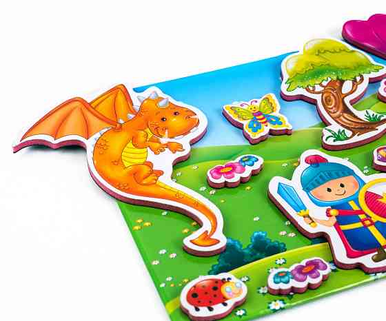 Дитяча настільна гра "Принцеса і лицар" RK2070-01 магнітна Вінниця