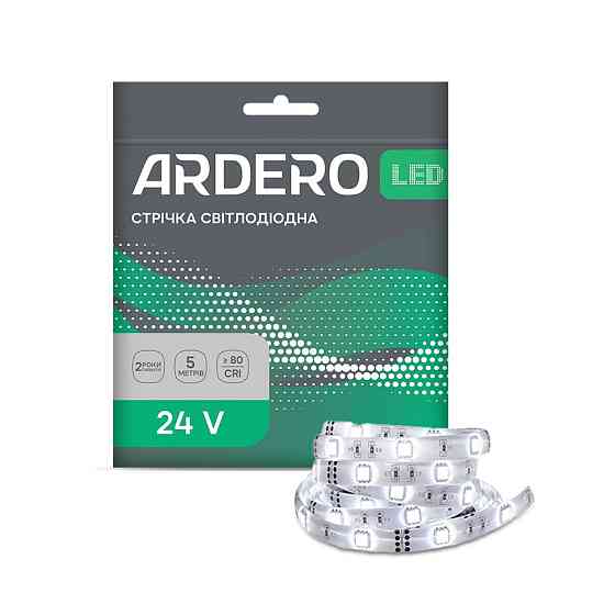 Світлодіодна стрічка Ardero LS806ARD 24В 3000K Харків