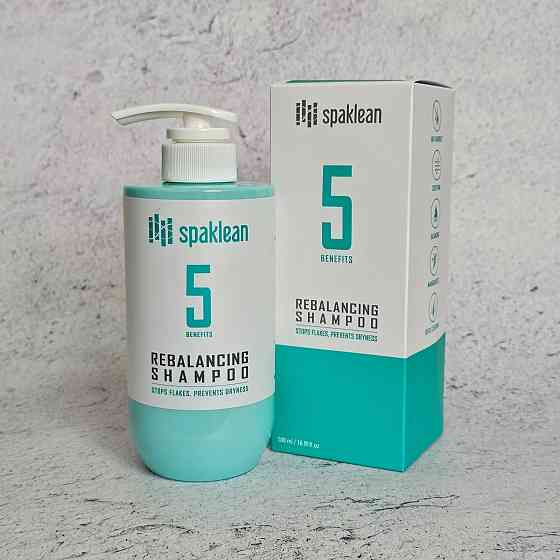 Шампунь балансирующий для профилактики выпадения волос и перхоти Amazing Collagen Rebalancing Shampoo Spaklean 500 мл Киев