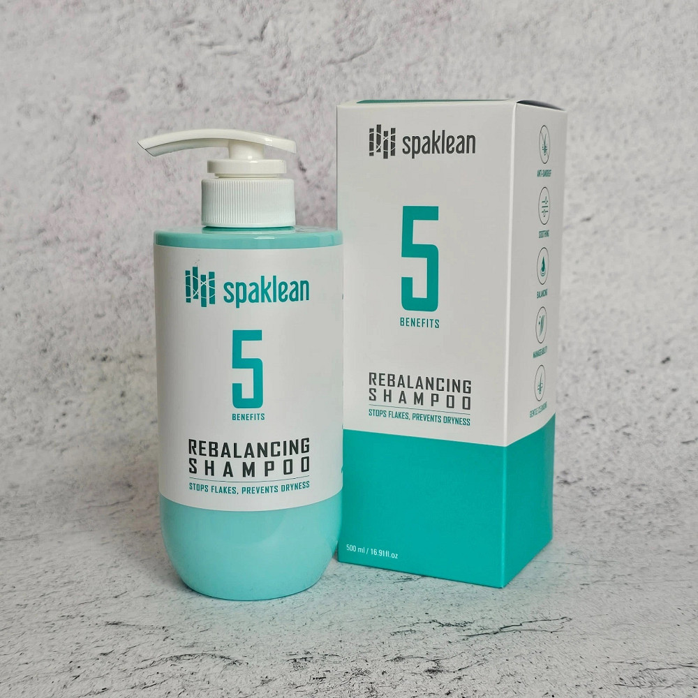 Шампунь балансирующий для профилактики выпадения волос и перхоти Amazing Collagen Rebalancing Shampoo Spaklean 500 мл Киев - изображение 4