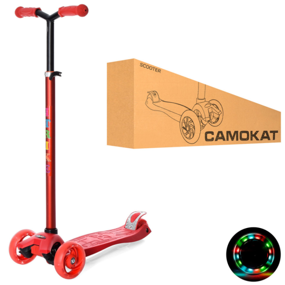 Самокат детский MAXI iTrike JR3-060-22-R с подсветкой Винница