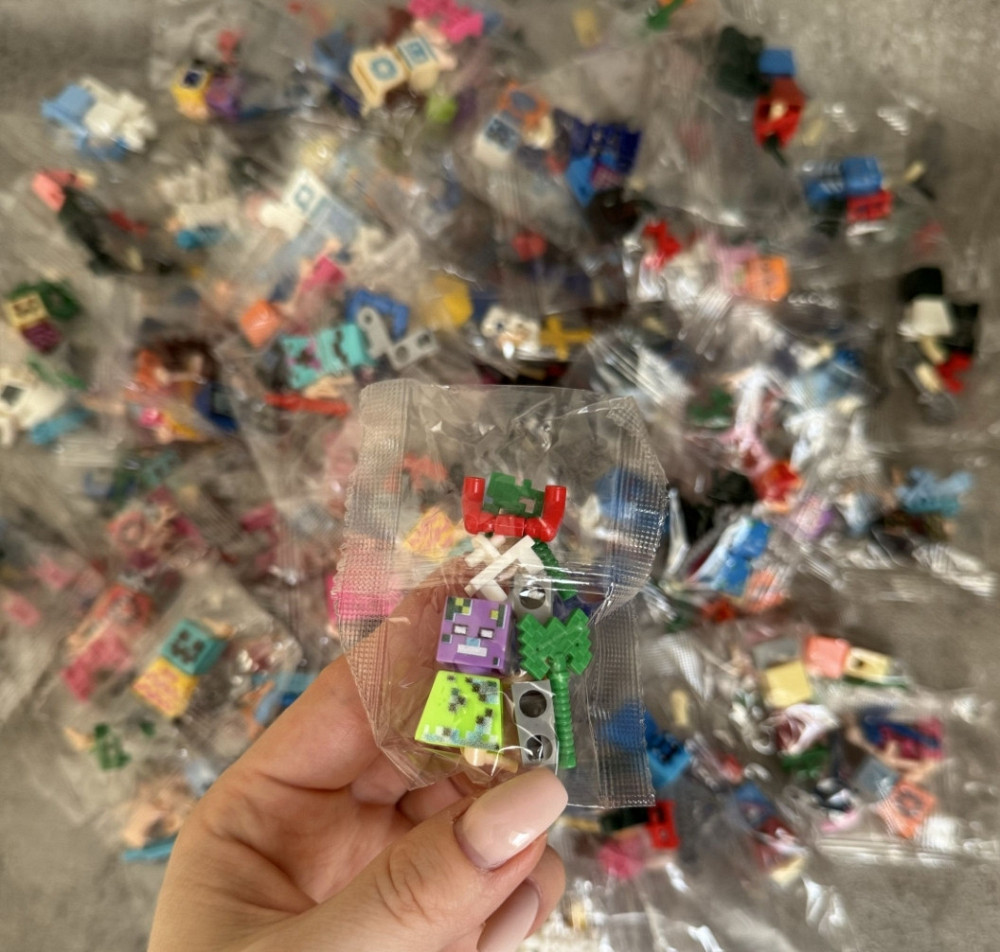 Майнкрафт магнитный детский конструктор 100 строительных шт Minecraft. Харьков - изображение 11