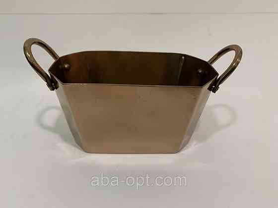 Чаша для подачі снеків з мідним напиленням V 0,4 л (шт) Одеса