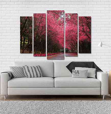 Модульна картина Парк Весна Art-164_5 Київ