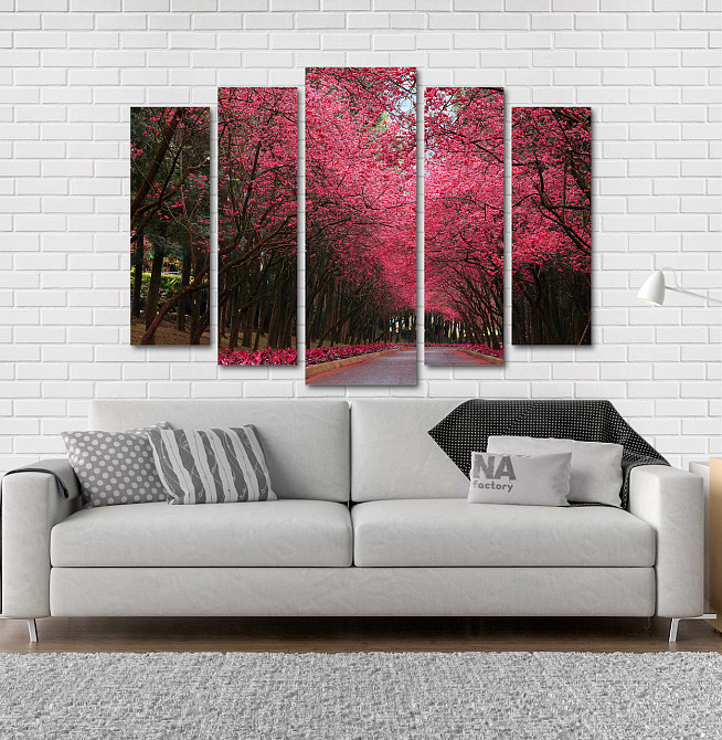 Модульна картина Парк Весна Art-164_5 Київ - фото 2