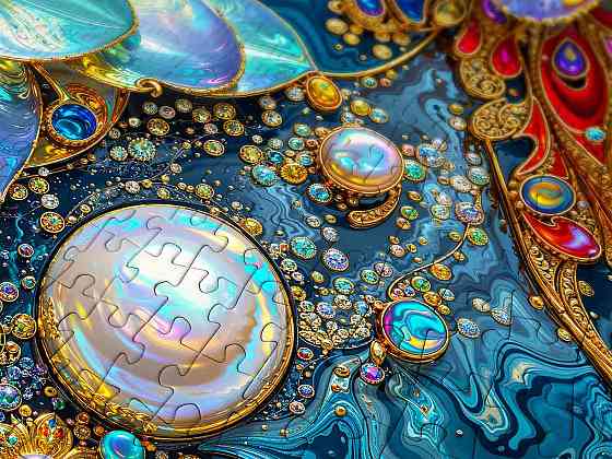 Перламутрові водяні лілії - Pearlescent Waterlilies (Enjoy-2244) Киев