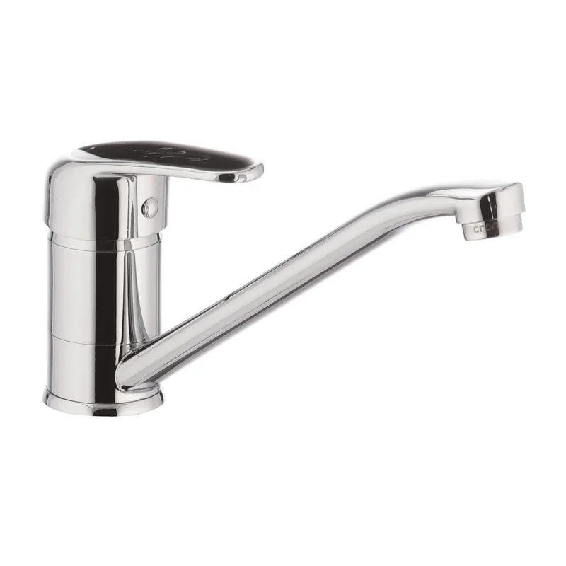 Кухонний змішувач Cron Magic 555 з чорною ручкою CR0108 Харків - фото 1