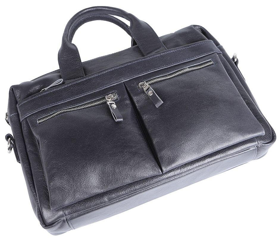 Сумка под ноутбук SHVIGEL 00976 Синяя Киев - изображение 8