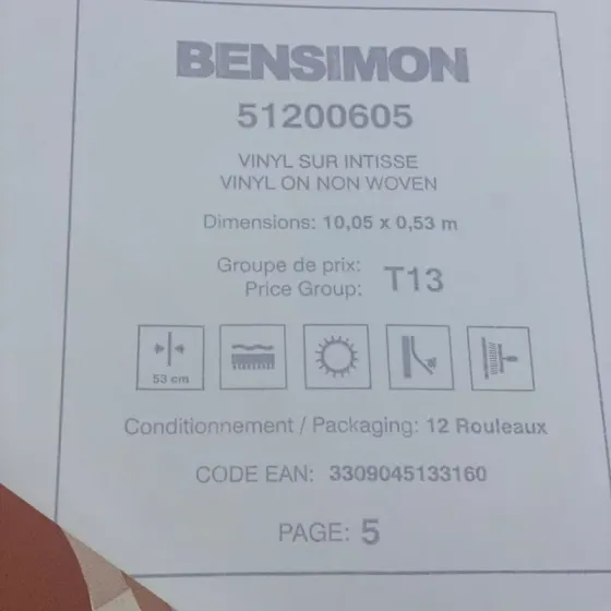 Шпалери Lutece Bensimon 51200605 Київ