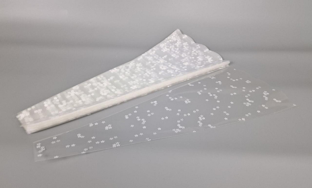 Упаковка конус под цветы h60/ 6низ/24верх(100 шт) узор 164 (3) (100 шт) Харьков - изображение 1