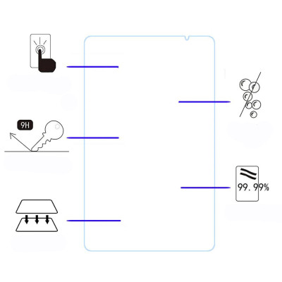 Стекло защитное BeCover Teclast Tab P25T/P26T 10.1