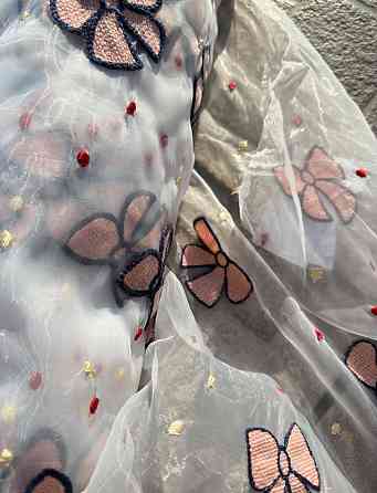 Ткань опт / органза вышитая - от 5 м. Киев