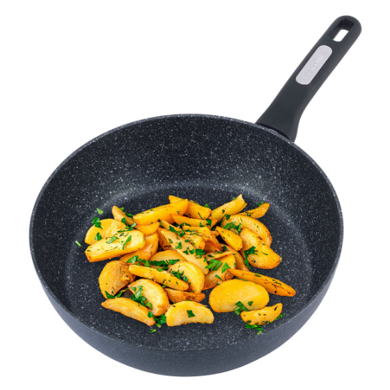 Сковорідка-сотейник d30*8см литий алюміній антипригарна Bmarblelack  5397MR KAMILLE Житомир