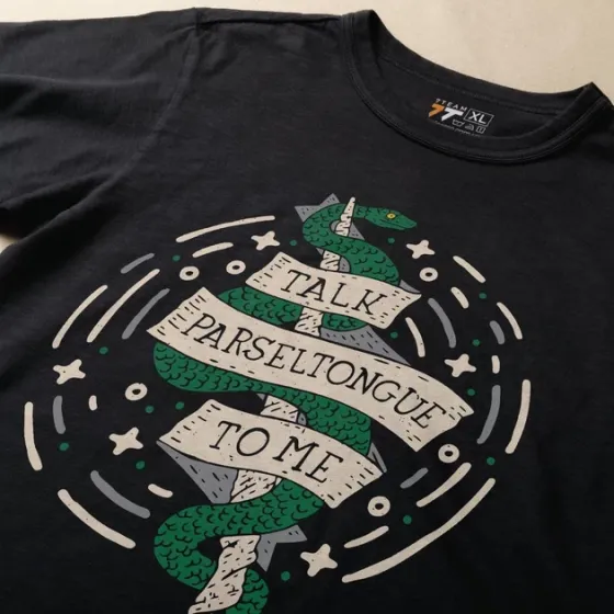 Футболка чоловіча з  принтом Гаррі Поттер Парсултанг Розмір 48 Anime0127 Дніпро