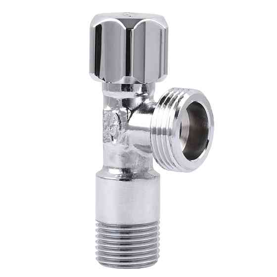 Кран вентильный угловой SOLOMON 1/2″х 3/4″ 160403 (000012018) Киев