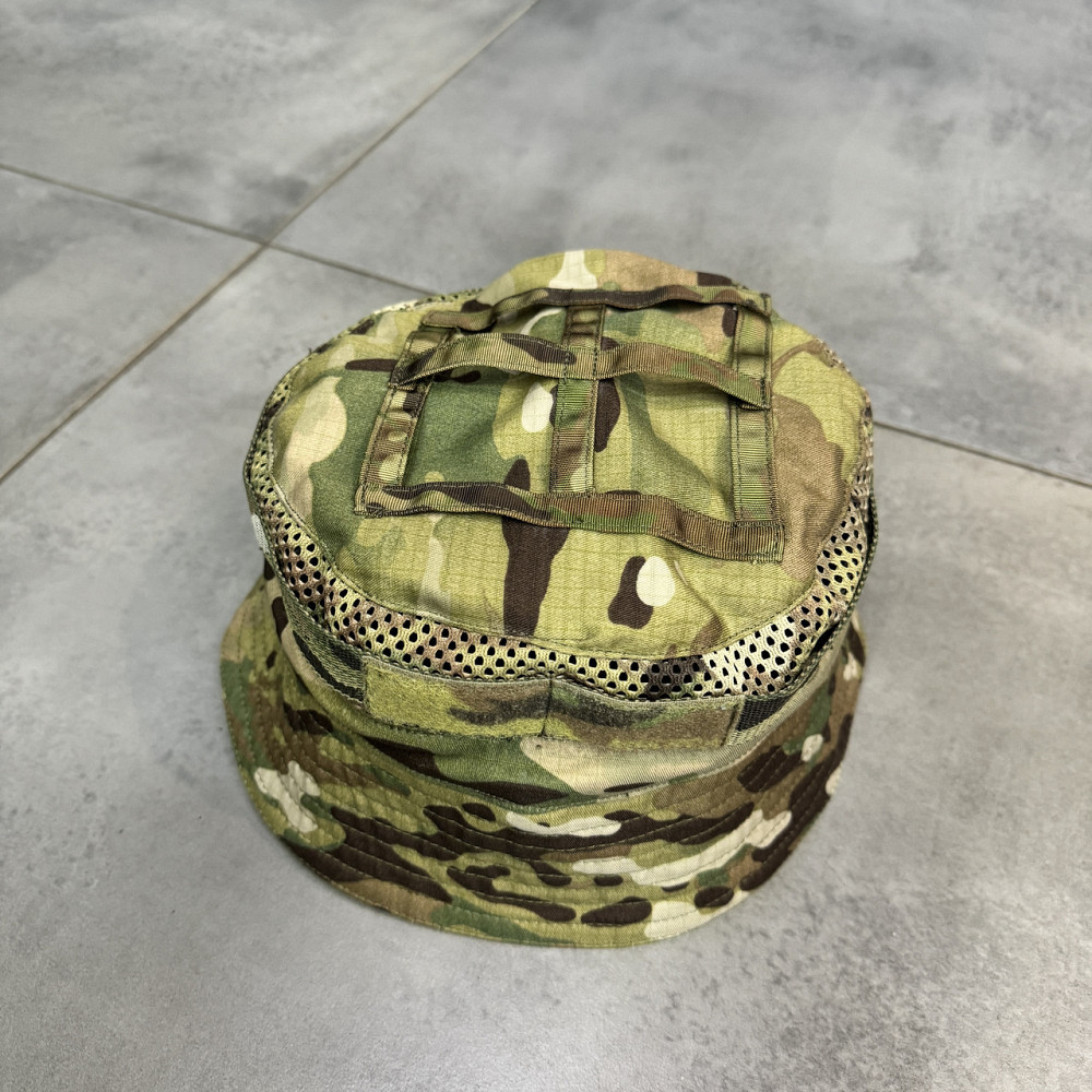 Панама з сіткою, тактична, Мультикам, розмір XL, ріп-стоп (65% бавовна, 35% polyester), WINTAC, Україна Київ - фото 2