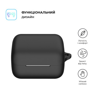Чохол для навушників Armorstandart Hang Case для Sony INZONE Buds Black (ARM80457) Вінниця - фото 2