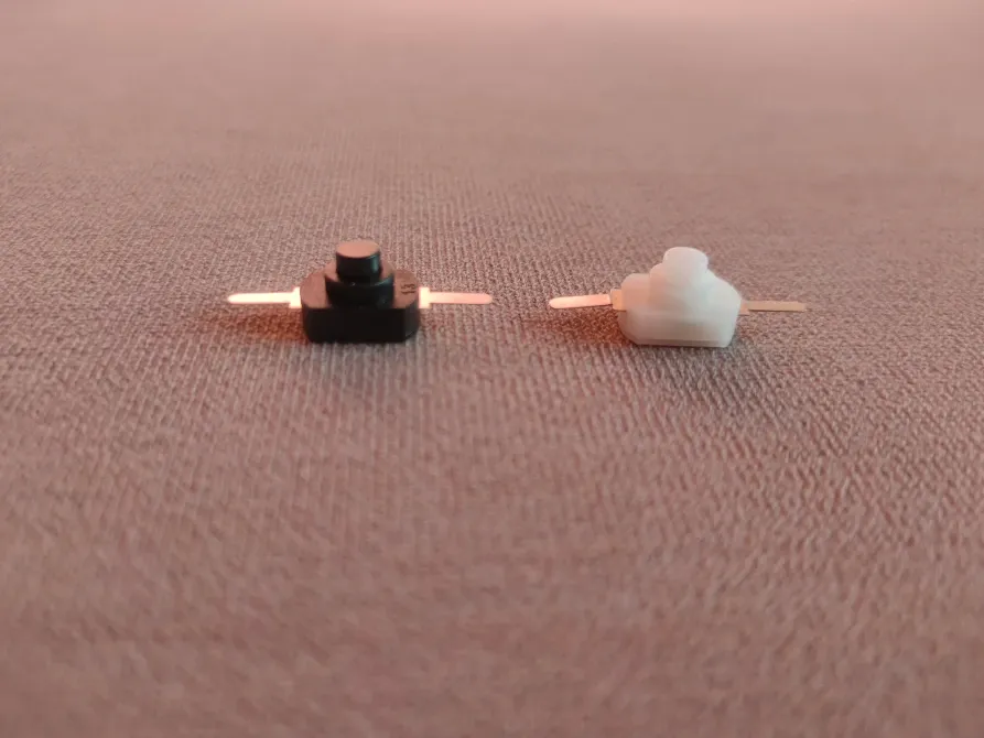 Кнопка біла із фіксацією Київ - фото 3