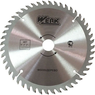 Диск пильный Werk по дереву - 200х32 48 зуб. (36112) Винница - изображение 1