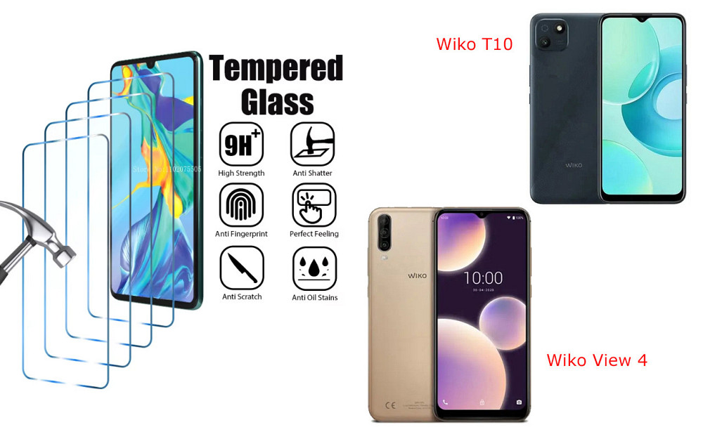 Захисне скло ArmorGlass для Wiko T10, Wiko View 4 – стійке до подряпин та ударів Київ - фото 1