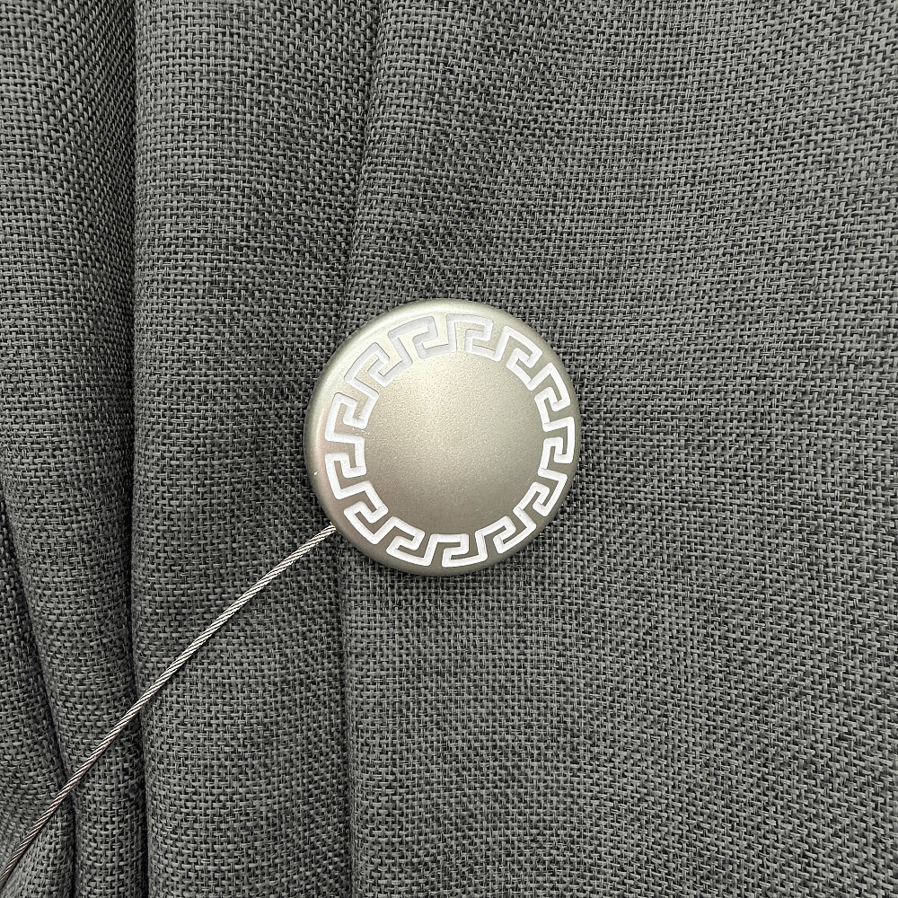 Магниты для штор и гардин Афина 2 шт Сатин (81-267) Киев - изображение 3