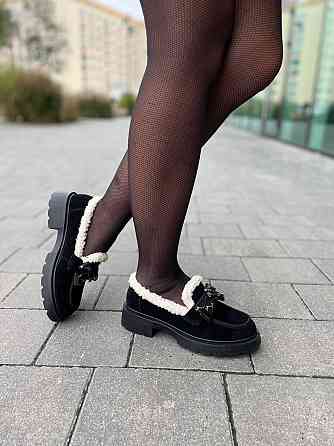 PLPS Лофери жіночі PLPS -2 чорні (весна-осінь, замша натуральна) (5608) 37 Коломыя