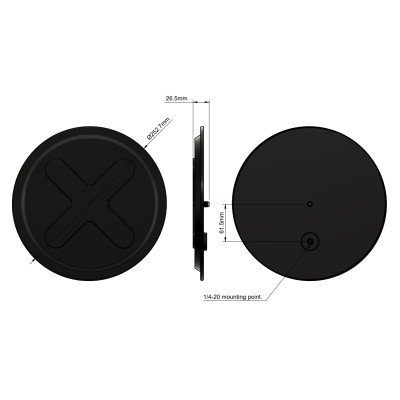Антена для дрона TrueRC X-21 5.8GHz SMA RHCP (0608597256062-2) Вінниця - фото 7