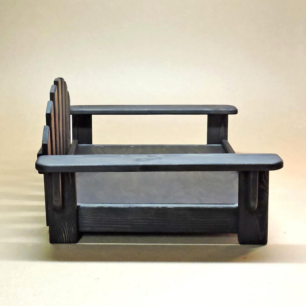 Лежак дерев'яний для собаки "Бламонт 45х55" венге Миколаїв - фото 6