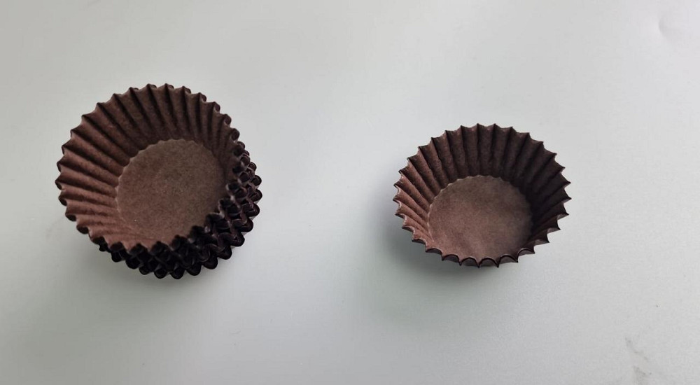 Тартолітка для кексів 4А кругла коричнева D35 H20 (100 шт.) (1 уп.) Харків - фото 4