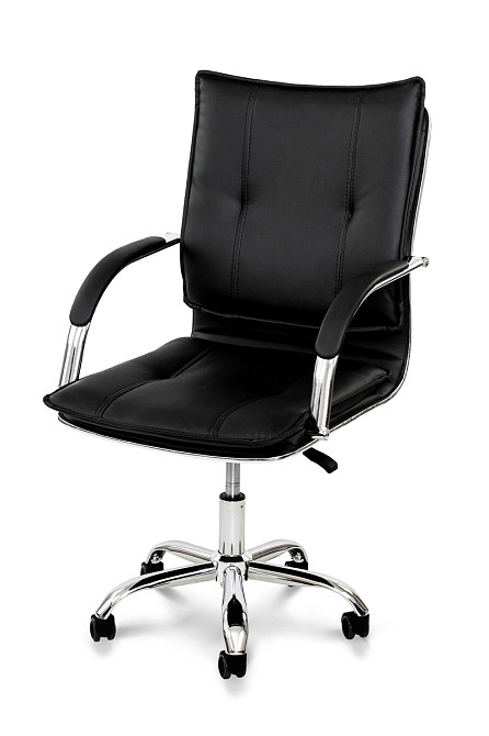 Стілець офісний Клік, чорний Київ - фото 1