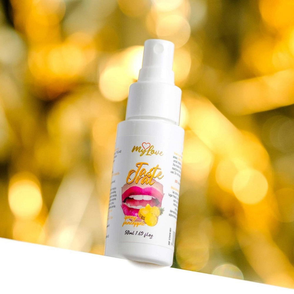 Оральный спрей - MyLove Taste Oral Spray Pineapple, 50 мл Sex Aura Киев - изображение 6